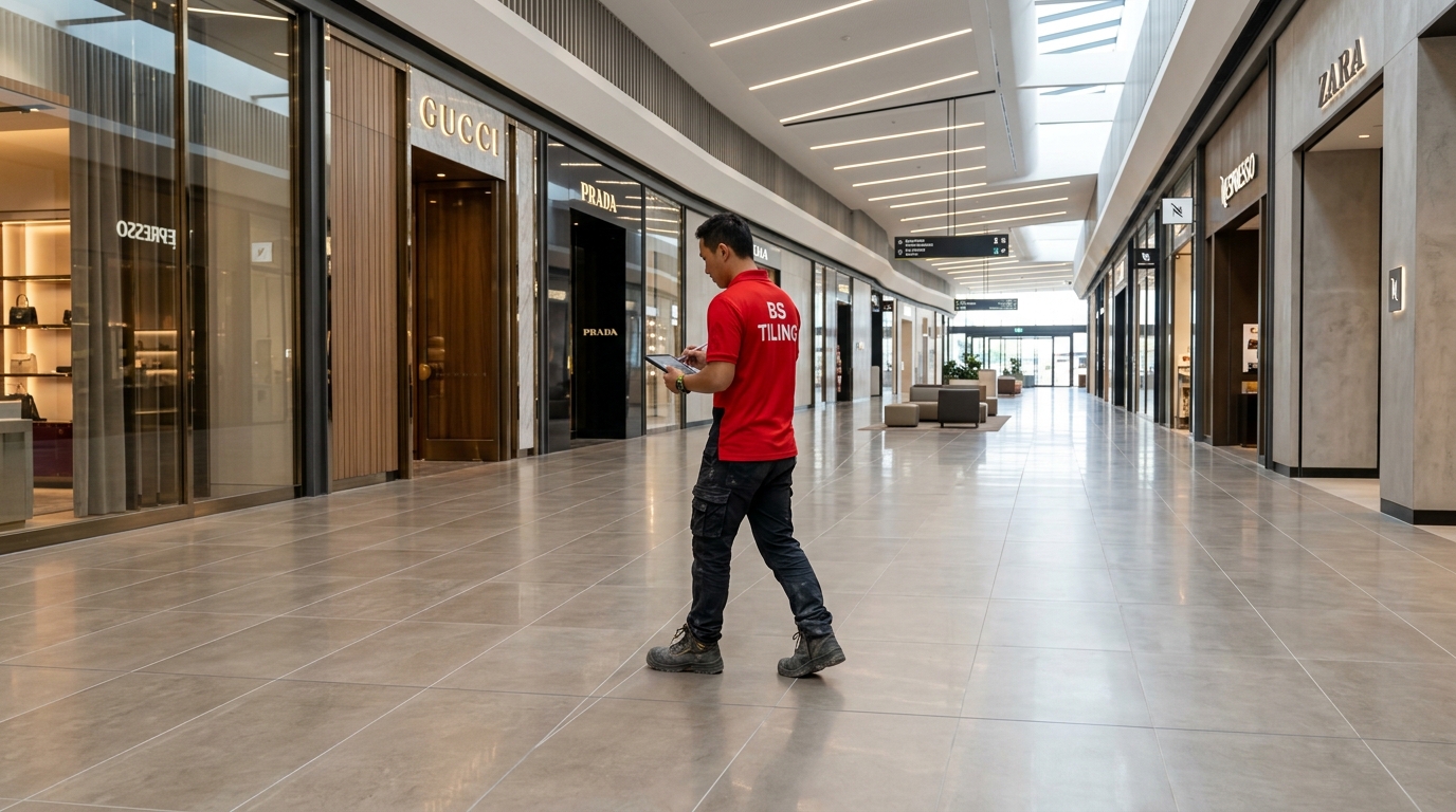 Shopping Center Tiling